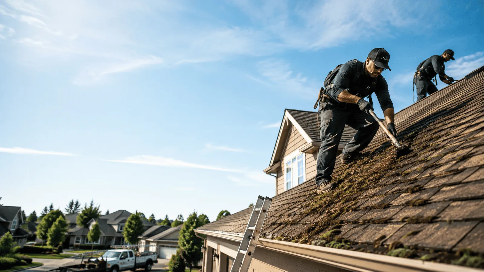 Roof Moss Removal in Otego, NY near me